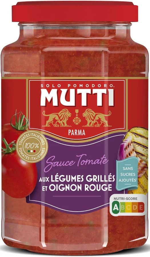 Sauce Mutti aux Légumes